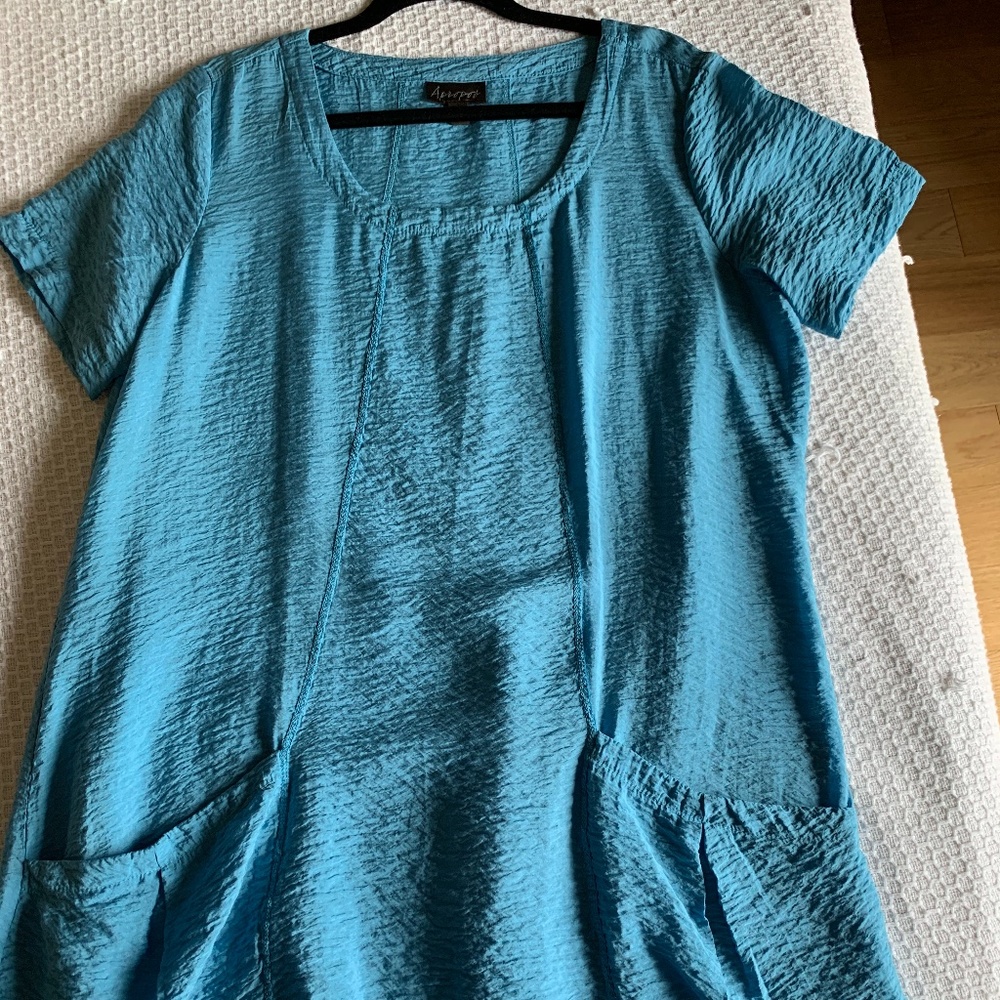 Blue tunic
